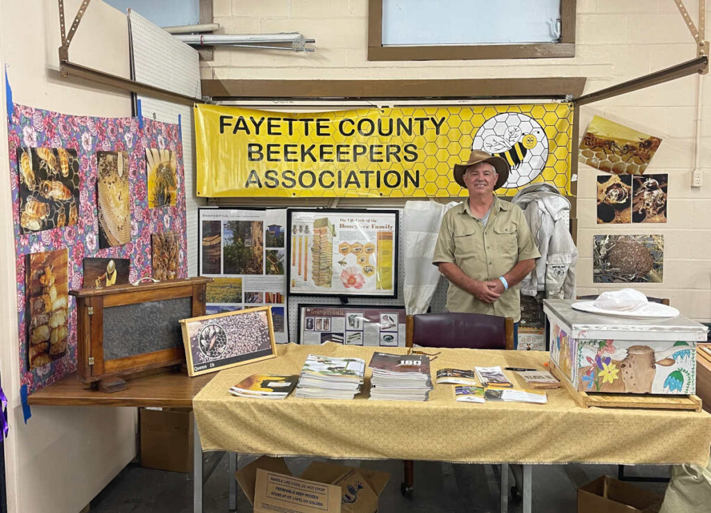 Fayette County Beekeeper Association Ross Creek Booth